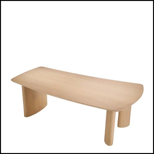 Dining Table 24 - Bergman L - Large Size Table - Pacific Compagnie.