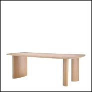 Table de Repas 24 - Bergman L - Noir - Pacific Compagnie.