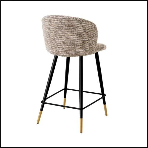 Tabouret de comptoir 24 - Volante - Perspective latérale - Pacific Compagnie.