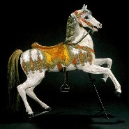 Cheval Cabré-Alfred POEPPIG bois sculpté