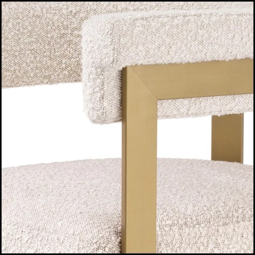 Tabouret de bar 24 - Clubhouse - Tabouret Clubhouse, assise velours - Pacific Compagnie.