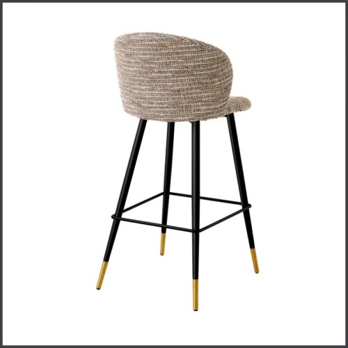 Tabouret de Bar 24 - Volante - Détail assise - Pacific Compagnie.