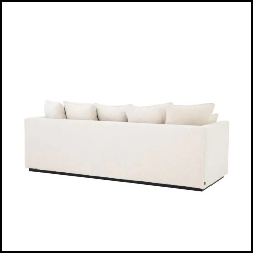 Canapé 24 - Taylor white - White sofa details - Pacific Compagnie.