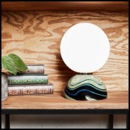 Lampe de Table 230 - Spacey Lunar | Table Lamp Porada - Lio White Medium - "Porada Lio White table lamp - Pacific Compagnie."