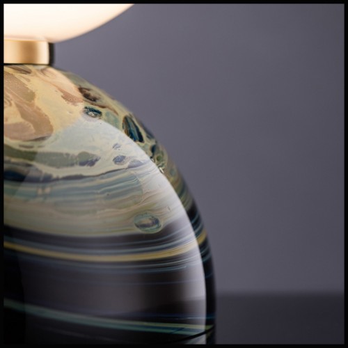 Lampe de Table 230 - Spacey Lunar - Lio White Medium - Pacific Compagnie.