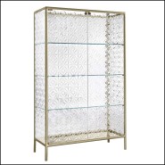 146 - ECV101 - Champagne Aluminium Shelving - Pacific Compagnie.