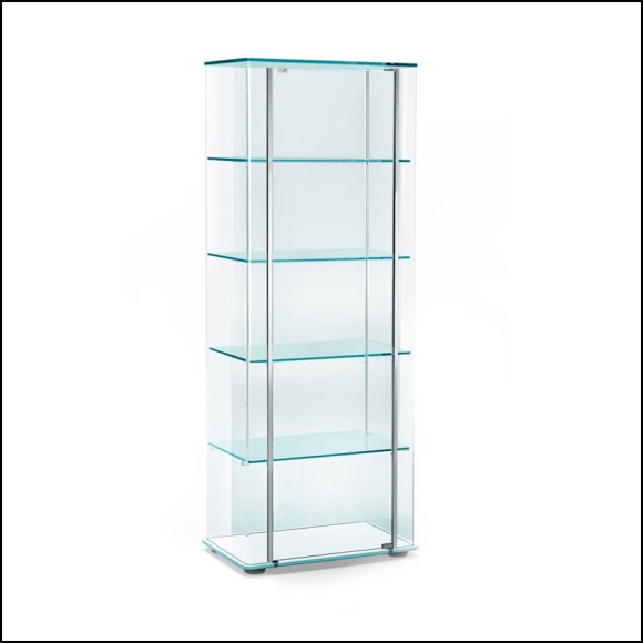 146 - 2190 | Curved Glass Shelving - Pacific Compagnie.