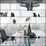 146 - 12036 - Glass FIAM Bookshelf - Pacific Compagnie.