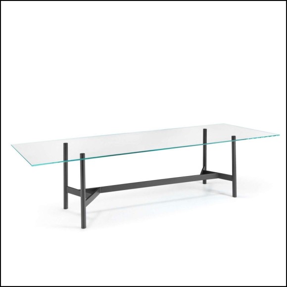 146 - AGOR200 - Grey/Greige Table - Pacific Compagnie.