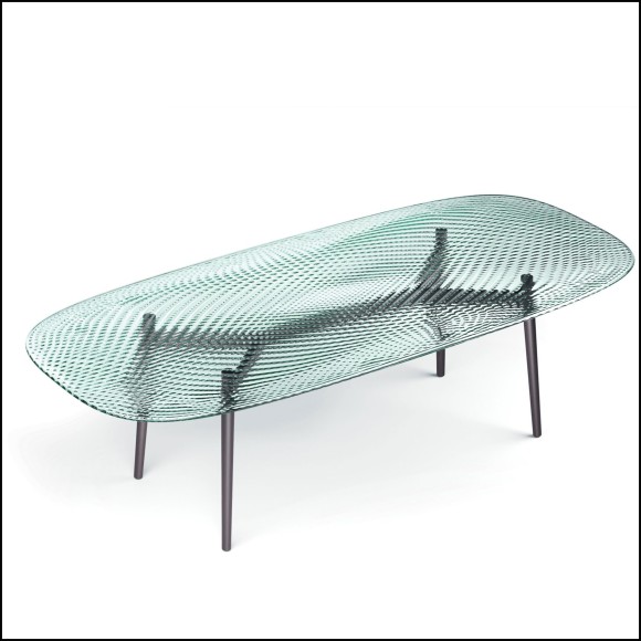 146 - COBS200 - FIAM Glass Table - Pacific Compagnie.