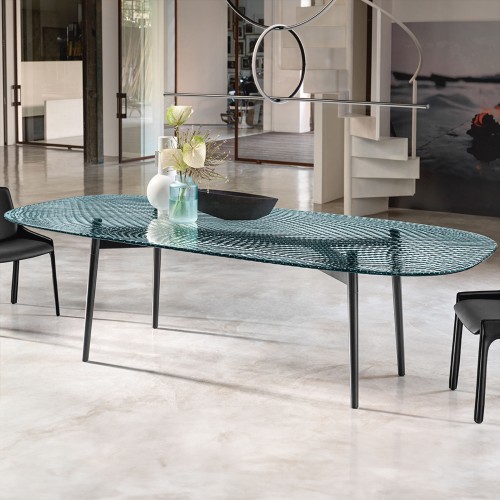 146 - COBS200 - Table FIAM Gris Lave - Pacific Compagnie.