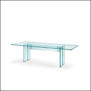 146 - LLT200 - Glass welded table - Pacific Compagnie.
