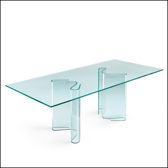 146 - 4120 - Table verre 146-4120 - Pacific Compagnie.