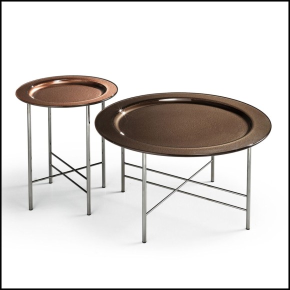 146 - EN45 - Table basse verre FIAM - Pacific Compagnie.