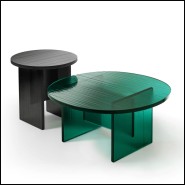 146 - GLI50 - FIAM Glass Coffee Table - Pacific Compagnie.