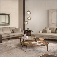 146 - HAL95 - FIAM Glass Coffee Table - Pacific Compagnie.