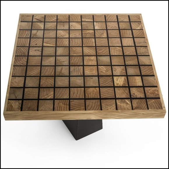 Tablesbasses 17 - SCACCHIERA - Square coffee table - Pacific Compagnie.