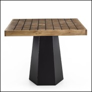 Tablesbasses 17 - SCACCHIERA - Luxury cedar table - Pacific Compagnie.
