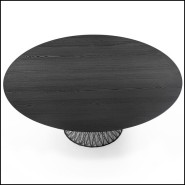 Tablesderepas20 - WEB - Table repas noir et blanc - Pacific Compagnie.