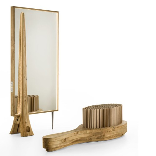 Miroirs53 - BEKUCCIO - Light brown decor - Pacific Compagnie.