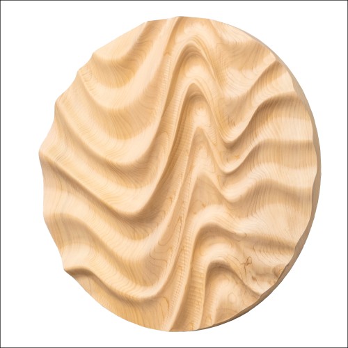 Décorations23 - CEDARARTWAVE - Cedar wall art decor - Pacific Compagnie.