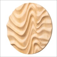 Décorations23 - CEDARARTWAVE - Cedar wall art decor - Pacific Compagnie.