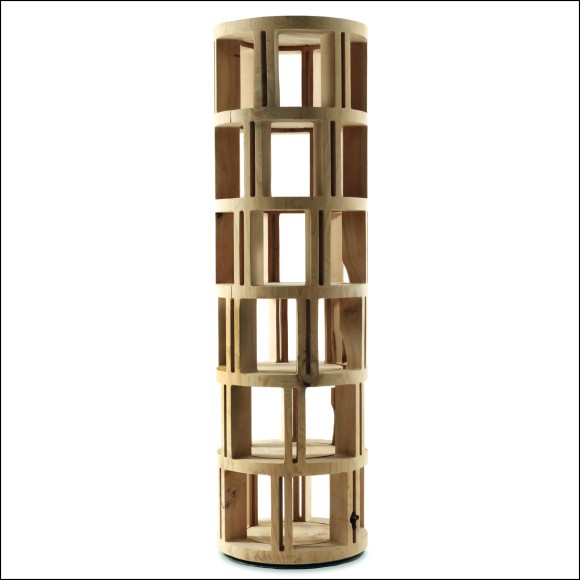 Bibliothèques46 - TORRELIGNEA - Bibliothèque cèdre massif - Pacific Compagnie.