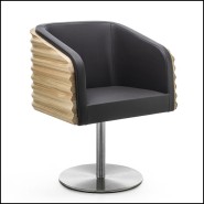 Fauteuils19 - KOMODA - Luxury Armchair in Cedar - Pacific Compagnie.