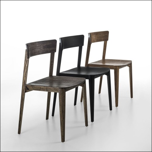 Chaises 154 - REWOODMIA - Ash wood chair - Pacific Compagnie.