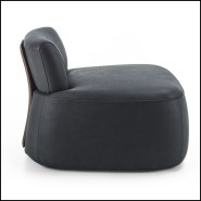 Fauteuils 154 - PASSO - Noir & Marron Fauteuils - Pacific Compagnie.