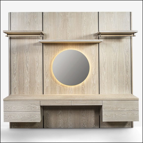 rangements 154 - MODULANIGHT - Rangement merisier sans noeuds - Pacific Compagnie.