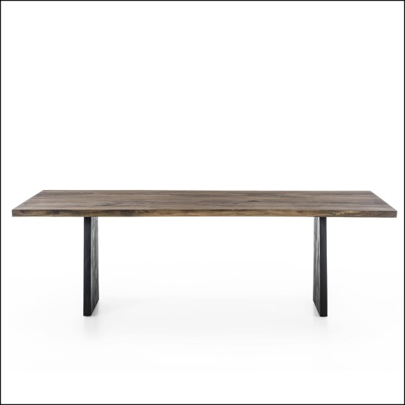 Tablesderepas20 - REWOODPYRAMIDPLANK - Pyramid plank table design - Pacific Compagnie.