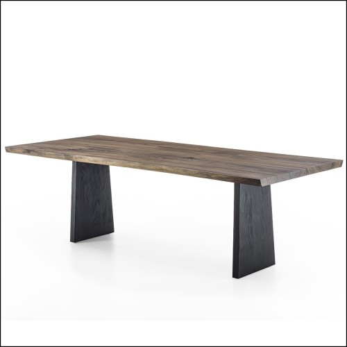 Tablesderepas20 - REWOODPYRAMIDPLANK - Table chêne massif - Pacific Compagnie.