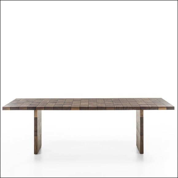 Tables 154 - TABLEAU - Dark Brown Table - Pacific Compagnie.