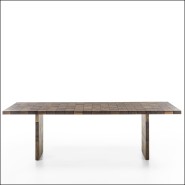 Tables 154 - TABLEAU - Dark Brown Table - Pacific Compagnie.