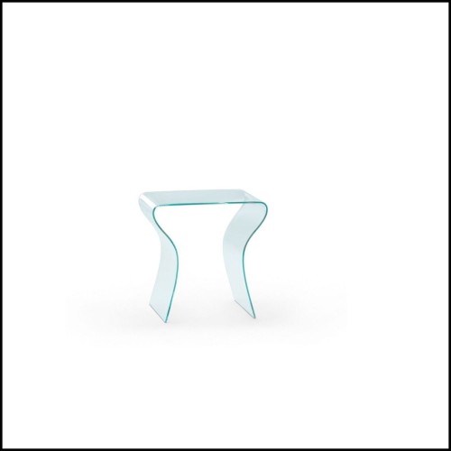 146 - 1510 | 146-1510 Glass Bedside Table - Pacific Compagnie.