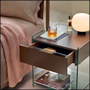 146 - DIN - Bedside table with drawer - Pacific Compagnie.