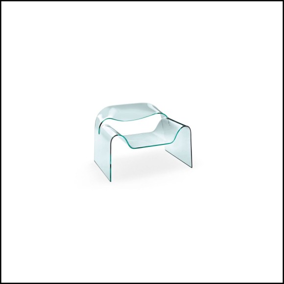 146 - O2 - Fauteuil FIAM transparent - Pacific Compagnie.