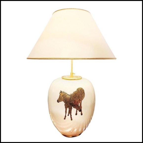 Table lamp PC - Zebra