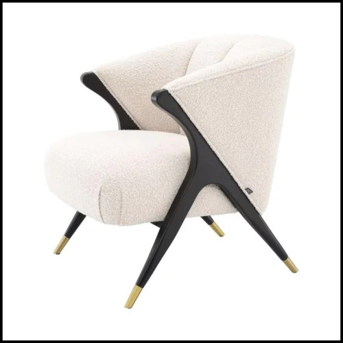 Fauteuil 24 - Pavone - Profil élégant - Pacific Compagnie.
