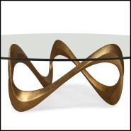 Banc 119 - Parisian Graffiti - Tempered glass coffee table - Pacific Compagnie.