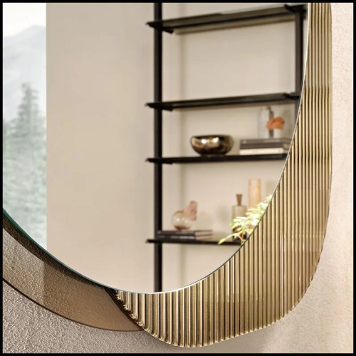 Miroir 146 - Shift rectangular - "Shift mirror close-up" - Pacific Compagnie.