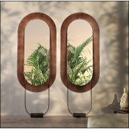 Miroir 146 - Kathleen Round - Miroir en verre - Pacific Compagnie.