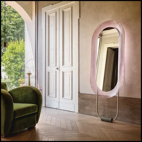 Miroir 146 - Kathleen Round - Miroir Fiam Italia - Pacific Compagnie.