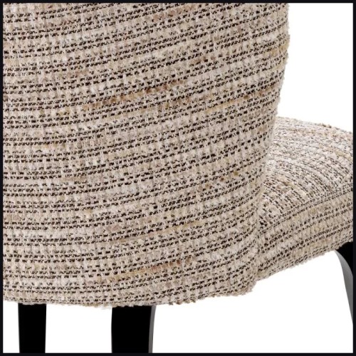 Chaise 24 - Halard | Chair Eichholtz-Halard fabric seat - Pacific Compagnie.
