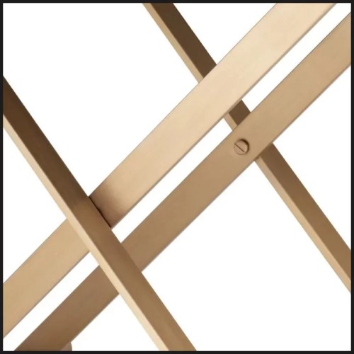 Plateau 24 - Monarch | Plateau 24 - Monarch, métal doré - Pacific Compagnie.