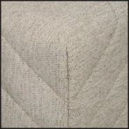 Pouf 24 - Avellino - Pouf Avellino, vu de dessus - Pacific Compagnie.