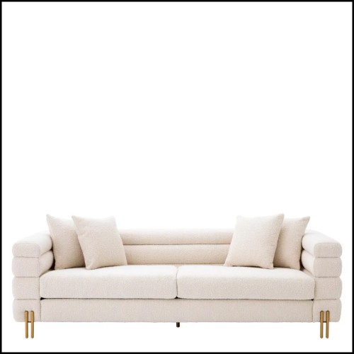 Canapé 24 - York | Canapé York tissu Seashell - Pacific Compagnie.