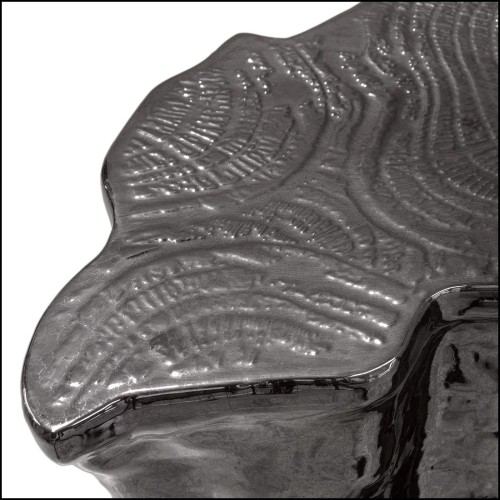 Table d'appoint 145 - Heaven Black | Table d'appoint Heaven Black avec surface en céramique noire - Pacific Compagnie.