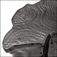 Table d'appoint 145 - Heaven Black - Elegant handcrafted side table in black ceramic 145-Heaven Black - Pacific Compagnie.